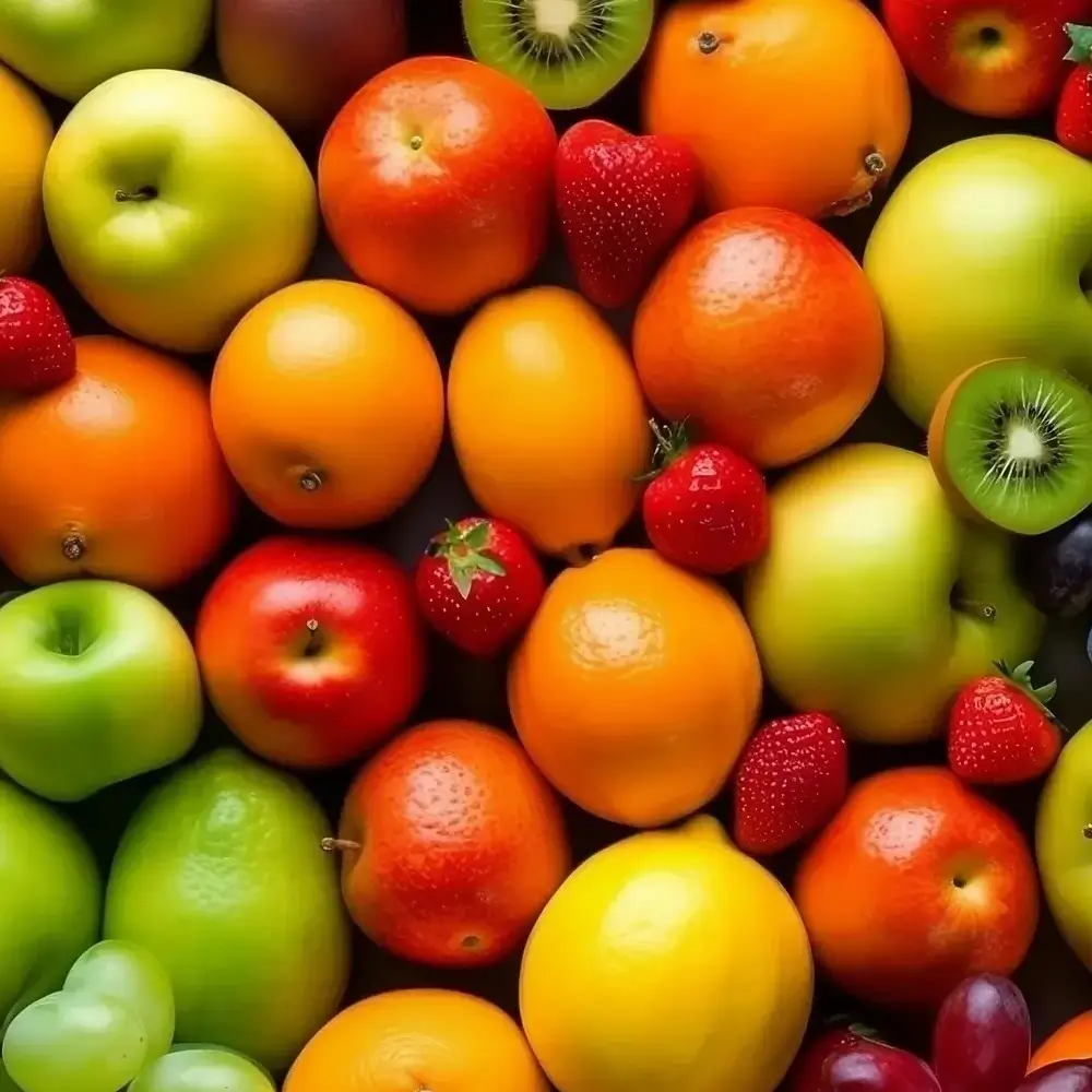 An image of mixed fruits